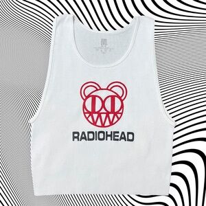 Radiohead Unisex Cropped Tank